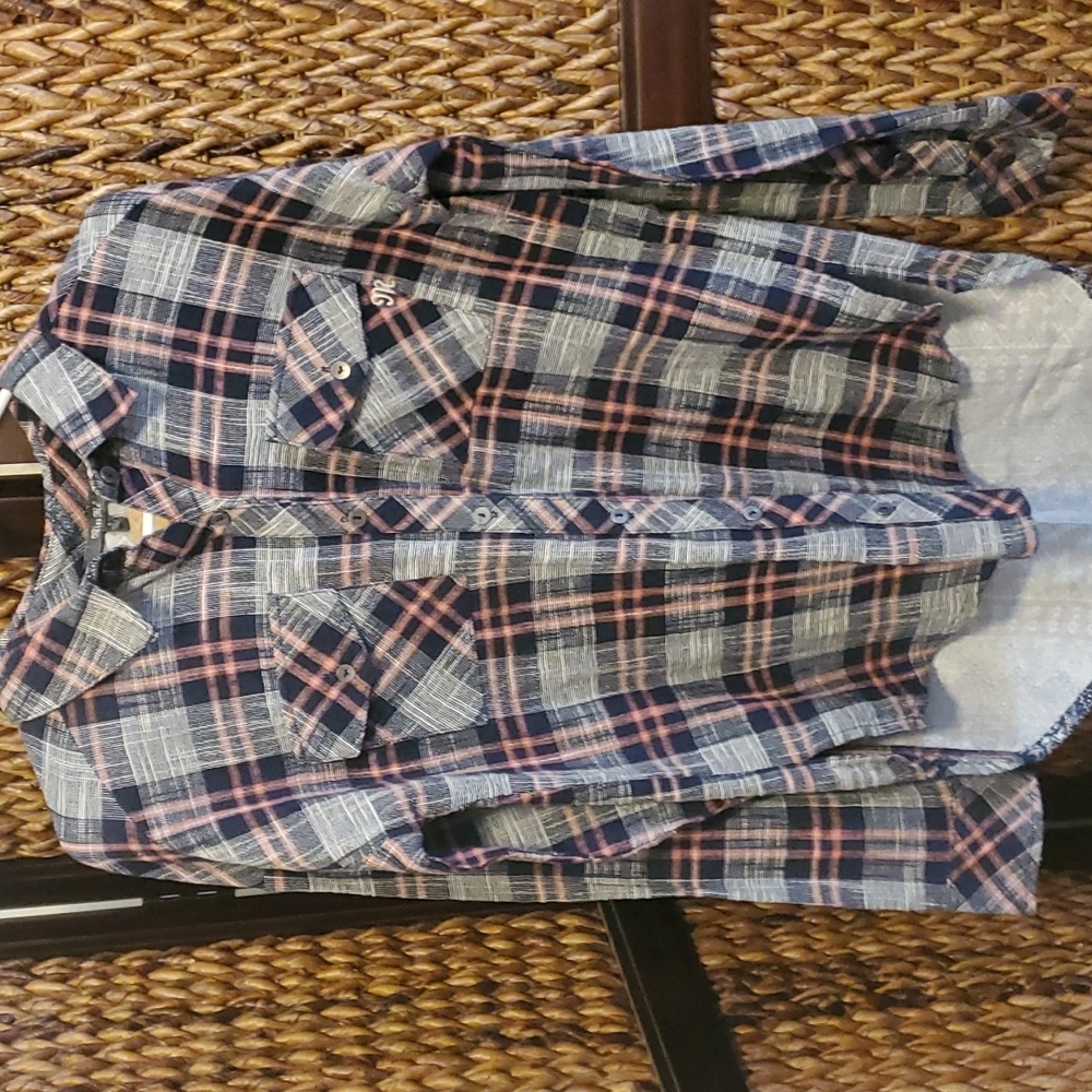 Miss Me button up Shirt
